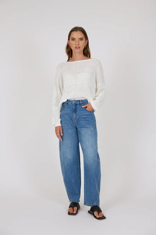 MARLOW (LN) Halo long sleeve knit - Ivory! 12