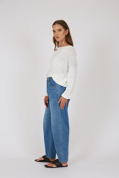 MARLOW (LN) Halo long sleeve knit - Ivory! 12
