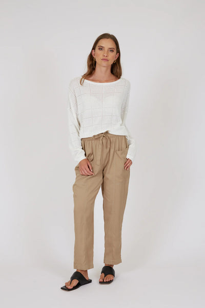 MARLOW (LN) Halo long sleeve knit - Ivory! 12