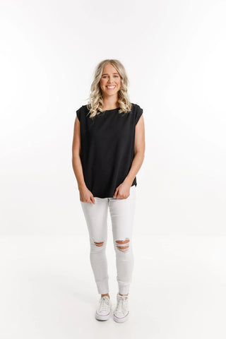 HOME-LEE - Distressed white Weekender jeans! 14-16