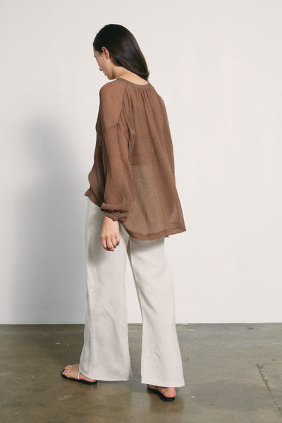 MARLE - Textured cotton/silk Hunter shirt! 14