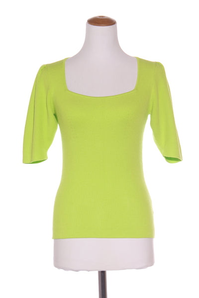 BOSS (LN) Lime green rib knit top! 12