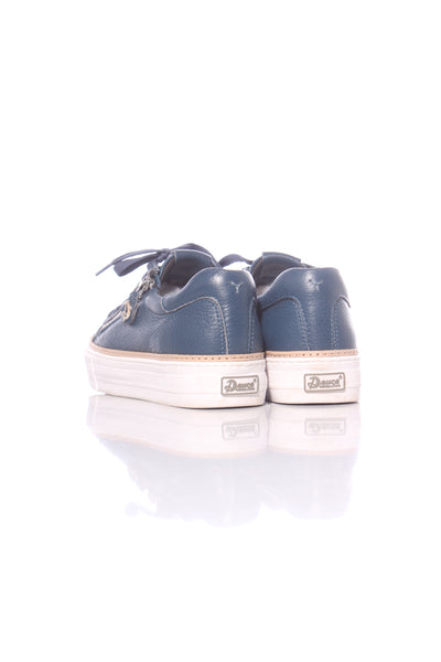 DEUCE "Pulse Zip" platform leather sneakers! 37