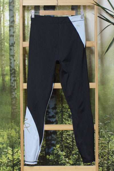 PUMA - Pale blue/black/gold leggings! 10
