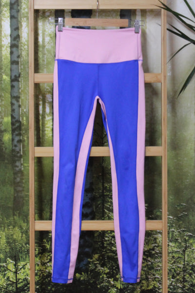 SWEAT REPUBLIC - Blue + blush pink legging! 10