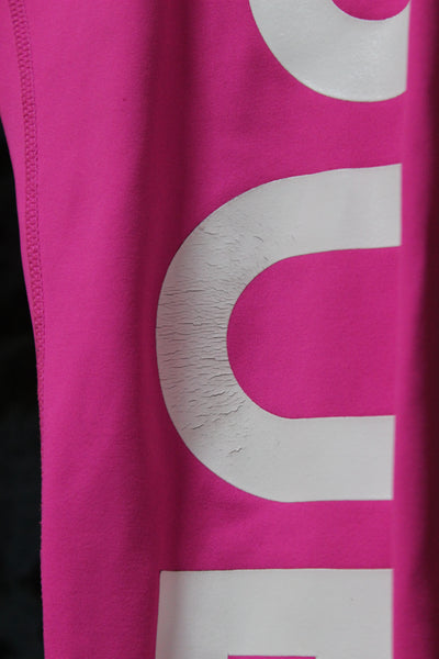 SWEAT REPUBLIC - Pink logo print legging! 10