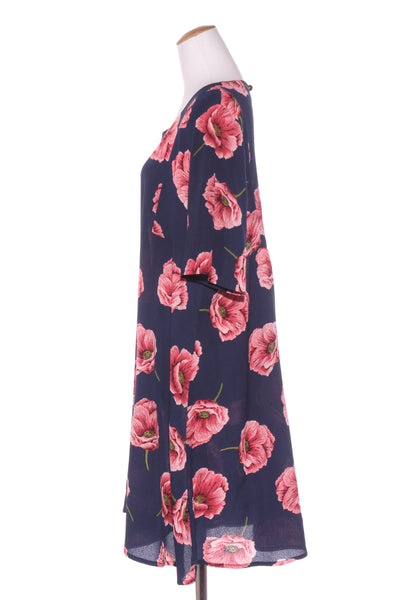 JELLICOE - Poppy print navy dress! 16