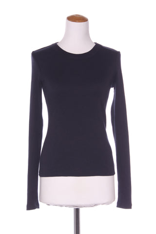 WITCHERY - Navy rib knit L/S tee! 10