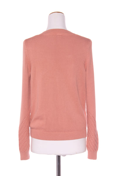 JEANSWEST - Cotton patterned knit - Rose! 8-10