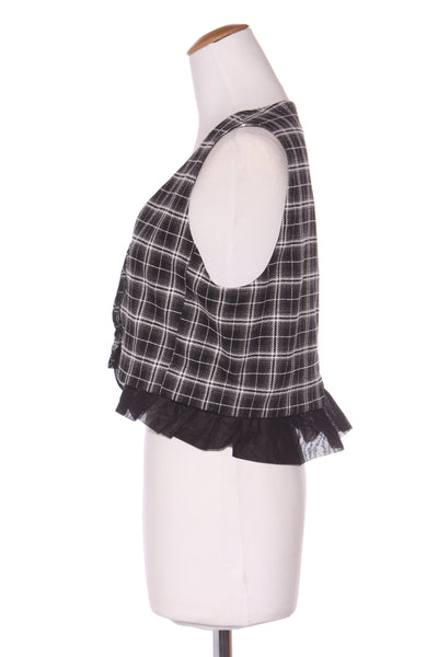 LOUNGE By Repertoire (NZ) Monochrome vest! 10-12