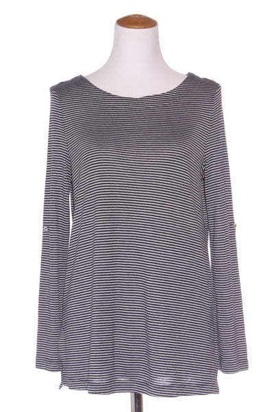 SUSSAN (LN) Soft stripe L/S top! 8-10