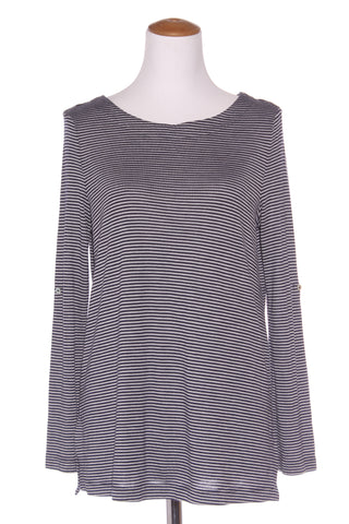 SUSSAN (LN) Soft stripe L/S top! 8-10