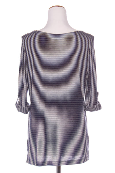 SUSSAN (LN) Soft stripe L/S top! 8-10