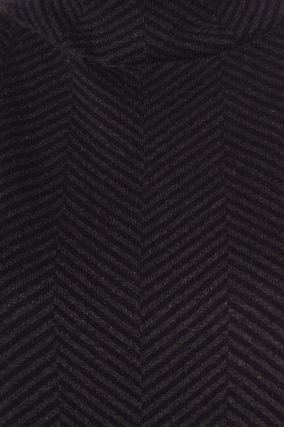 SUSSAN (BN) Chevron wool blend polo knit top! 8-10