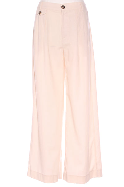 HEIDI FRANK (BN) Linen blend wide leg Boat pant! 10