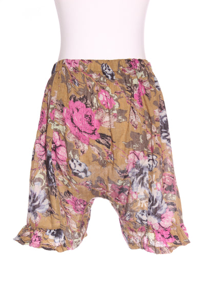 BRIARWOOD - Frill hem floral cotton shorts! 10