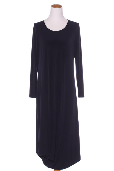 BITTERMOON (NZ) Gathered hem drape midi dress! 12