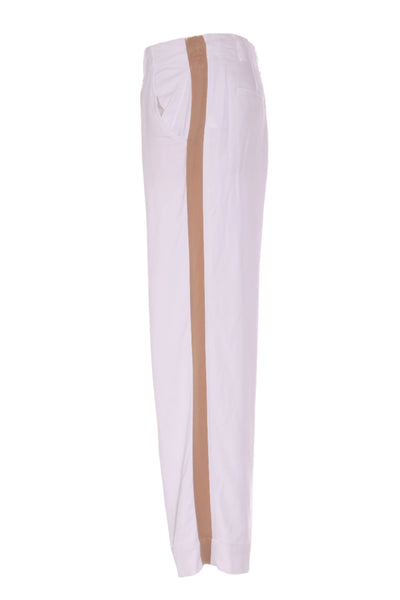 MAX - Tan stripe wide leg dress pant! 8