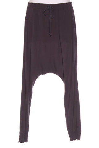 REPERTOIRE (NZ) "Aladdin" shirred cuff rayon pant! 12