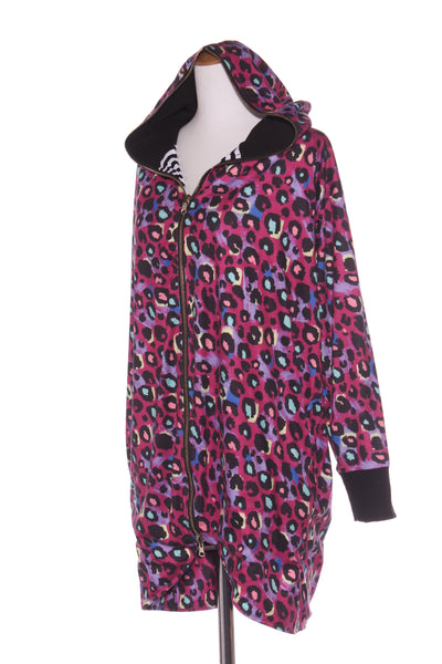 CHARLO - Reversible leopard + stripe  hooded cardi! 12