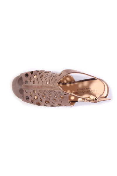 ISABELLA ANSELMI  - Cut out leather heels! 39