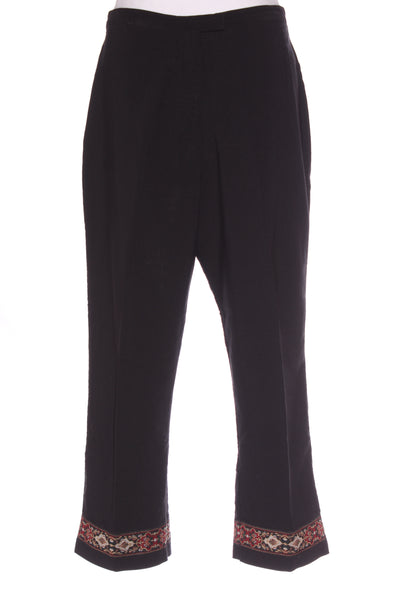 IGNITE - Vintage red jacquard trim pant! 16