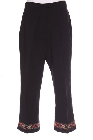 IGNITE - Vintage red jacquard trim pant! 16