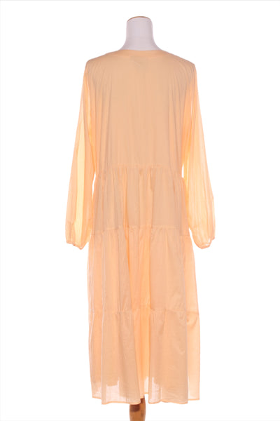BLAK LUXE - Harlowe tiered cotton voile midi dress! 14