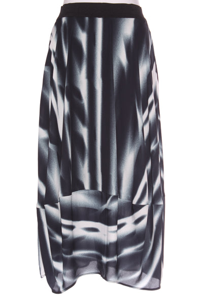 LOUNGE By Repertoire (NZ) "Mirror" midi skirt! 8-10