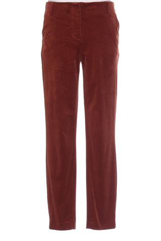 STORM (LN) Soft velvet trouser - Rust! 8