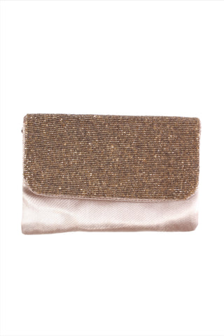 CAM Creatively Active Minds - Satin beaded clutch!