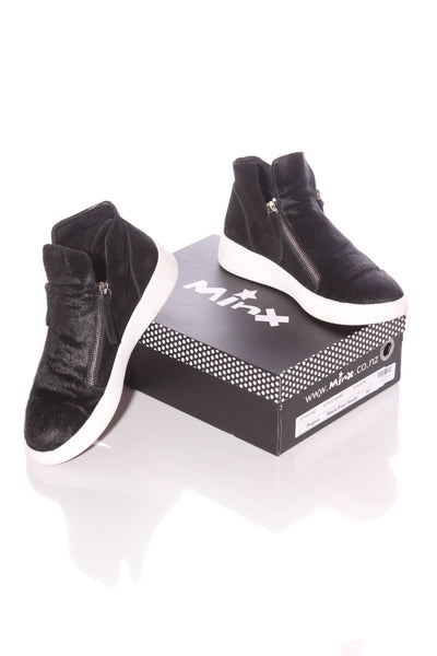 MINX "Project" pony fur ankle boots! 41