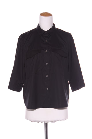 TRENERY - Boxy fit cotton crop s/s shirt! 12