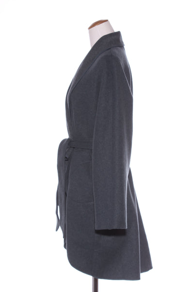 EB & IVE - Petrol blue belted jacket! 12-16
