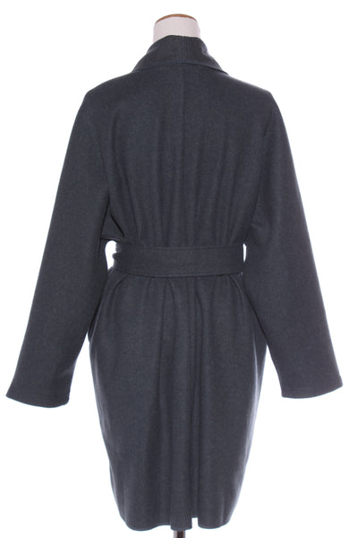 EB & IVE - Petrol blue belted jacket! 12-16