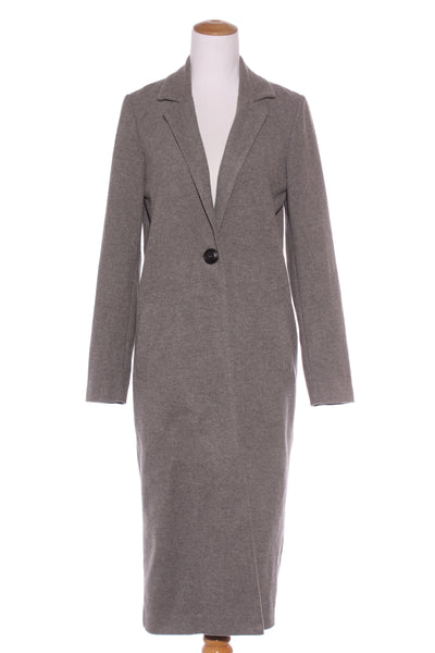 DECJUBA D-LUXE - Grey longline soft coat! 12