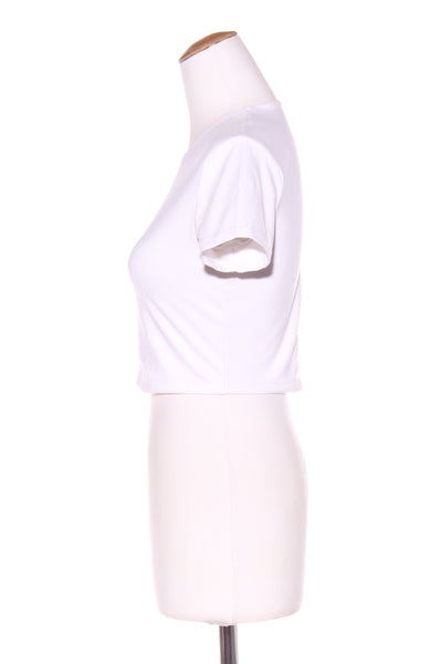 CSB - White crop workout top! 10-12