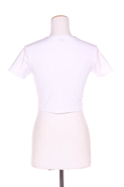 CSB - White crop workout top! 10-12