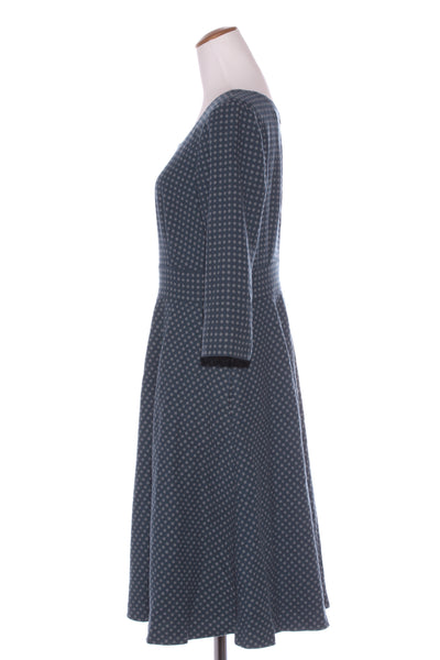 BODEN - Teal wool swing dress! 14
