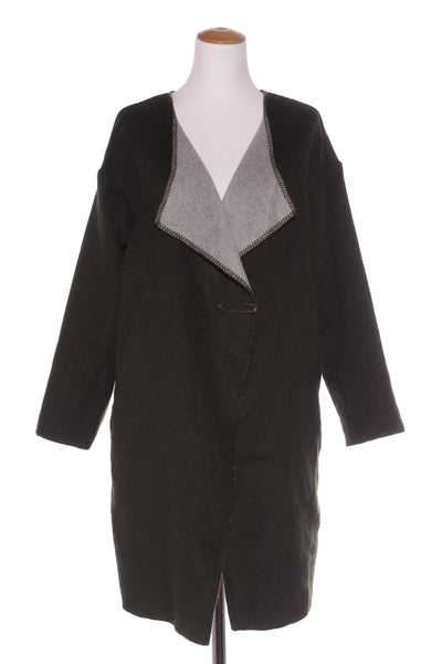 TWO BY TWO - Wool blend two tone coat! 12-14