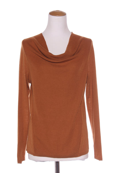SILLS - Ribbed panel cowl neck merino top! 12