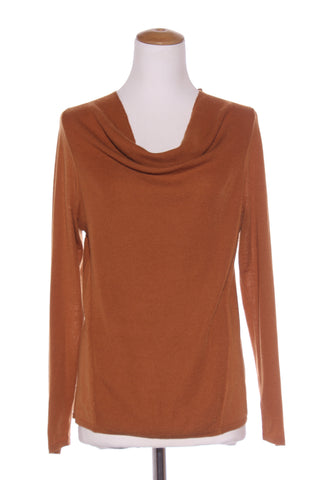 SILLS - Ribbed panel cowl neck merino top! 12
