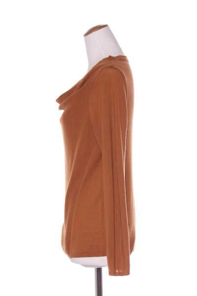 SILLS - Ribbed panel cowl neck merino top! 12