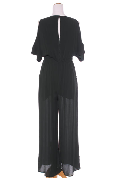 PAGANI - Forest green gold buckle crepe jumpsuit! 14