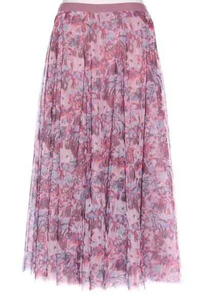 C.REED - Mauve floral tulle skirt! 8-14