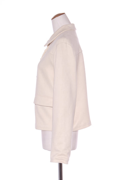 NO LABEL - Suedette cream jacket! 14