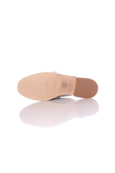 MI PIACI (LN) Leather statin loafer/mule! 38