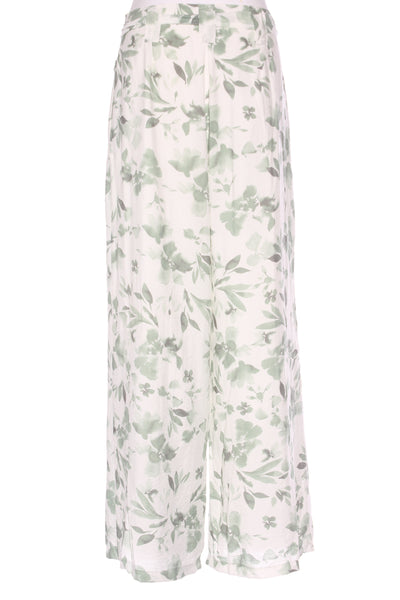 DOTTI (LN) Wide leg green fauna belted pant! 12