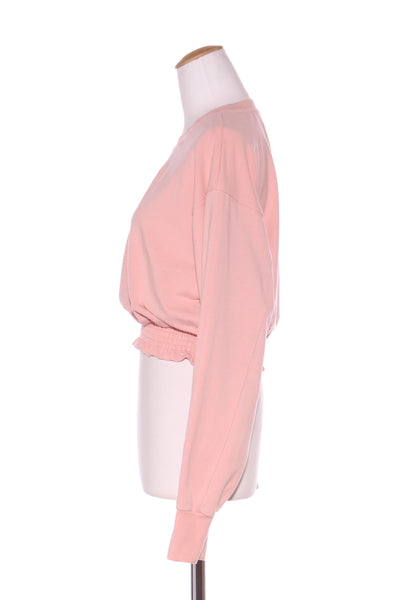 LORNA JANE - Cropped shirred hem sweater! 10-12