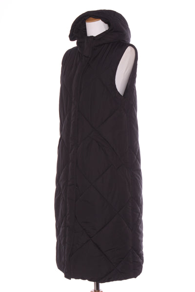 M&S - Quilted Longline hooded vest! 14